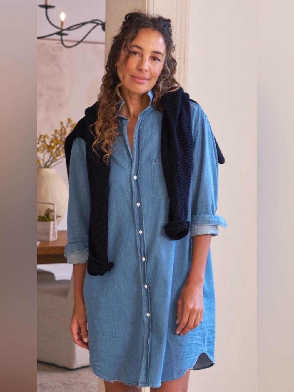 Frank and Eileen Mary classic denim dress. Brand new! Only worn twice!